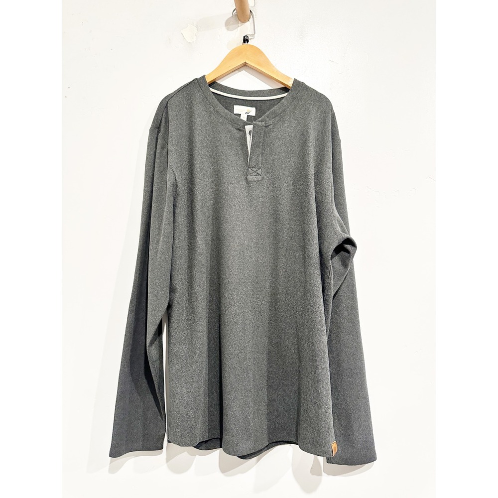 Fundamental Coast‎ LA Gray Henley Size XL